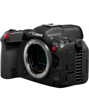 Canon Camera - EOS R5 C Body - 8K/60P FF Sensor Pro Cinema/Photo Camera, RF Mount, Internal RAW, 8K HDMI RAW Out, 4K/2K Oversampling, Compact, Lightweight Design, Dual Pixel CMOS AF, VR With RF5.2mm Dual-Fisheye Lens