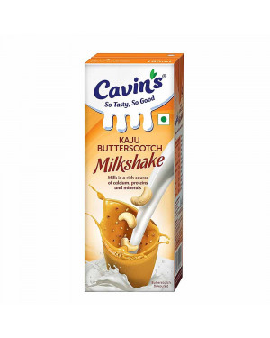 Cavins Kaju Butterscotch Milkshake 180Ml