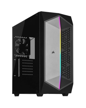 Corsair Cabinet 470T RGB, Mid-Tower, Tempered Glass Side Panel, Black (CC-9011215-WW)