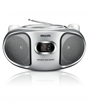 Philips CD Soundmachine AZ102S/98 SILVER