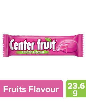 Center Fruit Chewing Gum Stick - Fruits Flavour, 23.6g