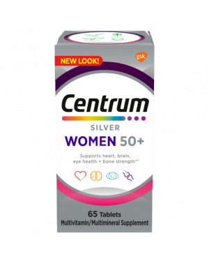 Centrum Silver 50+ Women’s Multivitamin Supplement – 65 Tablets