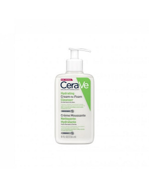 Cerave Hydrating Cream-to-foam Cleanser Normal To Dry Skin