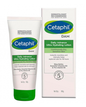 Cetaphil Dam Daily Advance Ultra Hydrating Lotion - 100gm