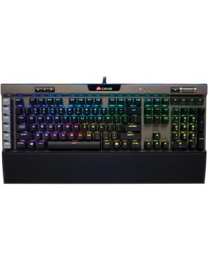 Corsair K95 RGB Platinum Mechanical Gaming Keyboard - 6x Programmable Macro Keys - USB Passthrough & Media Controls - Fastest Cherry MX Speed - RGB LED Backlit - Aluminum Finish
