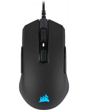 Corsair M55 PRO RGB, Ambidextrous Multi-Grip Optical Gaming Mouse (12400 DPI Optical Sensor, Lightweight, 8 Programmable Buttons, RGB Multi-Colour Backlighting), Black