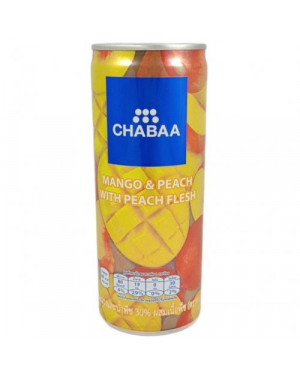 Chabaa Mango & Peach With Peach Flesh 230Ml