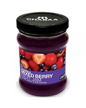 Chabaa Mixed Berry Fruit Jam 240gm