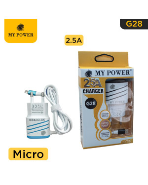 My Power Charger 2.5A 2 USB MC-G28