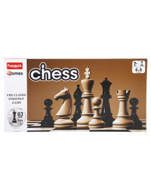 Funskool Games Chess Set, Black and White