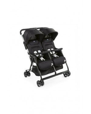 Chicco Ohlala Twin Stroller Black Night - Ohlala Twin Comfort and Smartness for Two! 