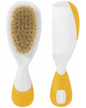Chicco Brush And Comb Set Orange
