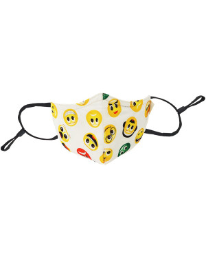  Chicco Face Mask, Soft & Breathable, Design Emoji 3-6Y 1 Pic