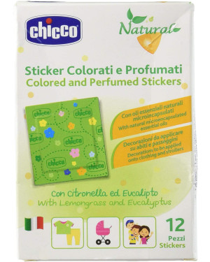 Chicco Coloured And Perfumed Stickers 12 Pcs