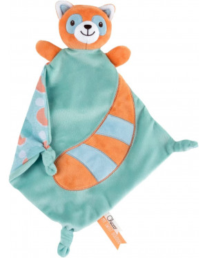 Chicco- My Sweet Red Panda Comforter, First Man in Soft Velvet, Machine Washable, 0M +