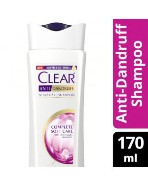 Clear Shampoo Complete Soft Care 170ml