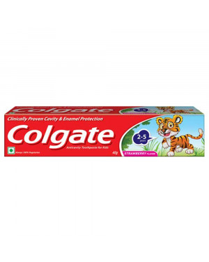 Colgate Kids Anticavity Toothpaste 2-5 years, Strawberry flavour – 40g 