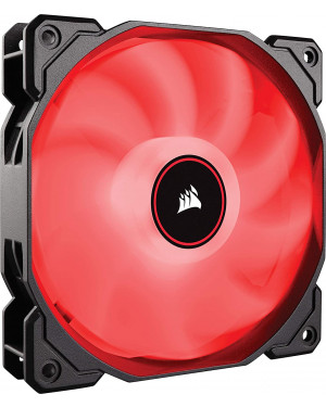 CORSAIR AF140 LED Low Noise Cooling Fan, Single Pack - Red,CO-9050086-WW
