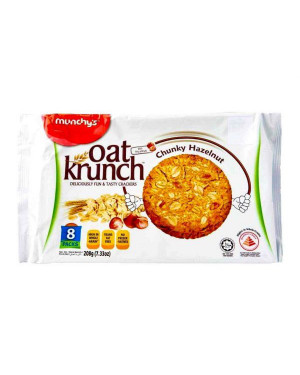 Munchy's Hazelnut Oat Krunch Cracker 208GM