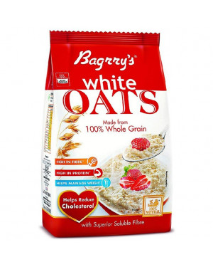 Bagrry's White Oats 500 Gm Pouch 