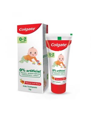 Colgate 0-2 Yrs Natural Fruit Flavour Tooth Paste 70gm