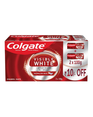 Colgate Visible White Toothpaste 200gm