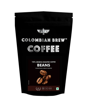 Colombian Brew100% Arabica Roasted Coffee Beans 1 Kg 