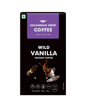 Colombian Brew Vanilla Instant Coffee 50g 