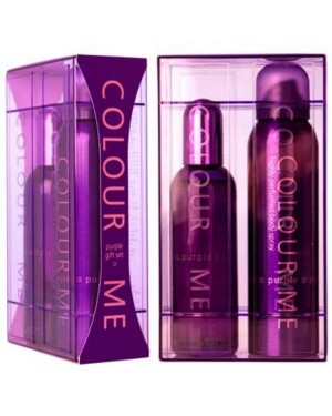 Colour Me Purple Gift Set Edt 100Ml + Deo 150Ml