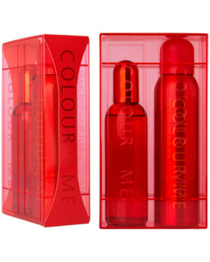 Colour Me Gift Set Red Edt 100ml+ Deo 150ml