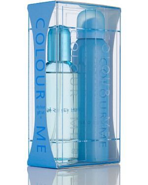 Colour Me Sky Blue - Fragrance for Women - Gift Set 100ml EDP/150ml Body Spray,