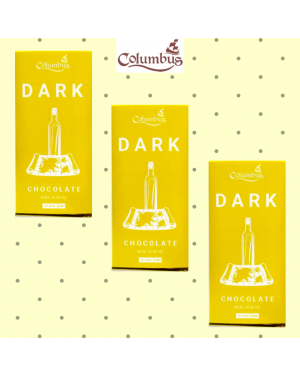 Columbus Chocolate 65% Cocoa (Pack of 3)