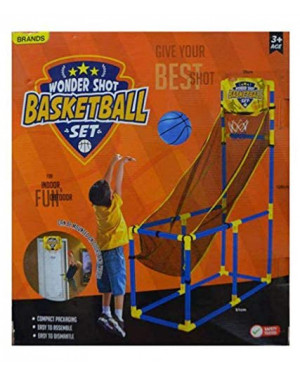 Brands Wonder Shot Jumbo Basket Ball for Indoor/Outdoor Playing for Kids Height More Than 3 feet.