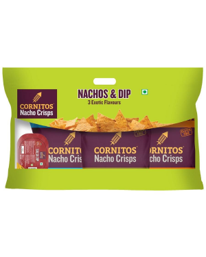 Cornitos Nacho Crisps 3 Exotic Flavours