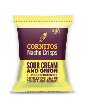 Cornitos Nacho Chips - Cheesy, Sour Cream and Onion, 140g