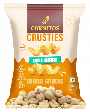 Cornitos Crusties Dilli Chaat Chana Snacks 50g 