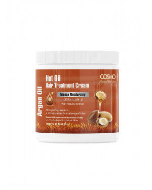 Cosmo Hot Oil Hair Treatment Cream - Argan Oil 1000ml