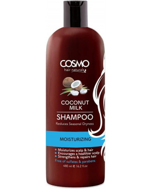 Cosmo Hair Naturals Coconut Milk Shampoo( Parabens and Sulfates free) 480ml