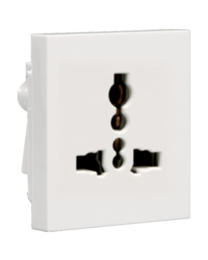 Crabtree Thames 6 A-13 A Universal Shuttered White Switch, ACTKUXW130