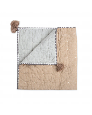 Crane BC-110QB Baby Ezra Copper Quilted Blanket
