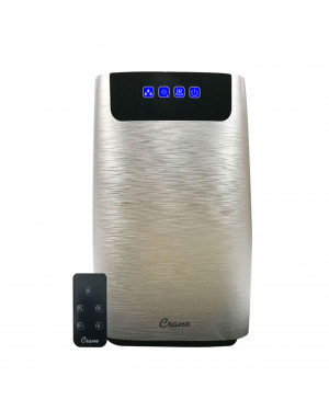 Crane 4IN1 TRUE HEPA Cool & Warm Mist Humidifier, UV Air Purifier & Aroma Diffuser (with REMOTE)