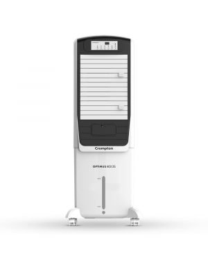 Crompton Optimus Neo 35i Tower Cooler - 35L, White and Black