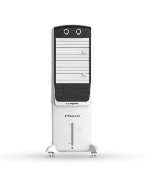 Crompton Optimus Neo 35 Tower Cooler - 35L, White and Black