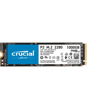 Crucial P2 1 TB PCIe M.2 2280 SSD CT1000P2SSD8