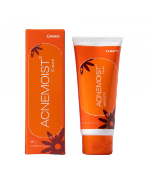 Curatio Acnemoist Moisturising Cream - For Sensitive & Acne Prone Skin - 60g