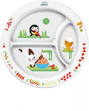Philips Avent Toddler Divider Plate, 12+ Months SCF702/00