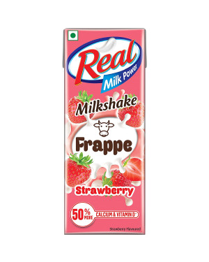 Dabur Real Milkshake Strawberry 180Ml