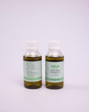 Dava - Hemp Baby Massage Oil