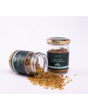 Dava - Hemp Bath Salt (peppermint)