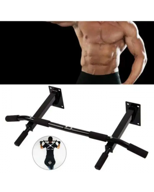 Gets Pull Up Bar Wall Mounted Chin Up Bar Strength For Home Use, Wall Mount Chin Exercise Bar Upper Body Workout Bar, Horizontal Bar Fitness Equipment Wall Mount Pull Up Bar With Four Grip Positions Chin Up Bar